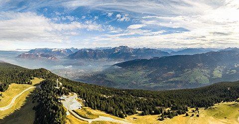 panorama 360 Semnoz photo aerienne drone Annecy Haute Savoie